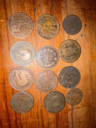 Colección de 20 Monedas Antiguas