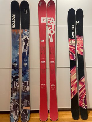 Esquís Freestyle Faction