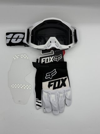 Gafas 100% y Guantes Fox Nuevos 33