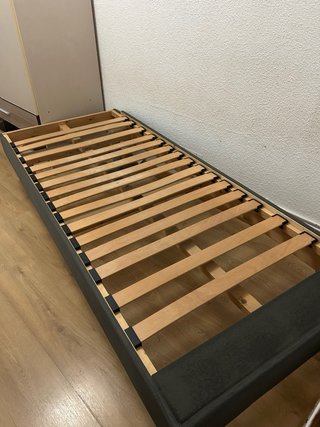 Somier de lamas de madera