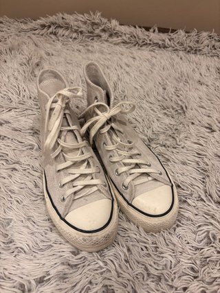 Zapatillas Converse Altas Beige