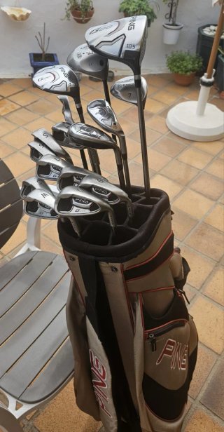EQUIPO PALOS DE GOLF