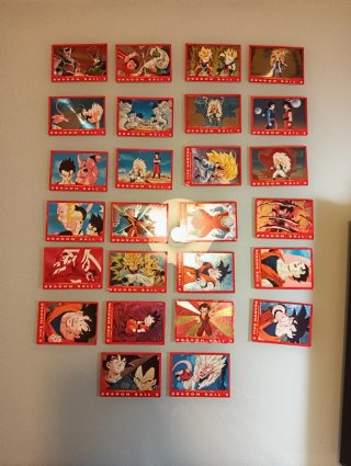 Trading Cards Dragon Ball Z Serie 4