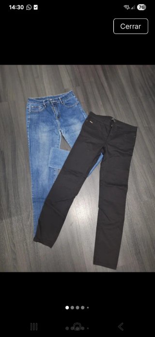Lote 2 Pantalones Mujer Talla 40