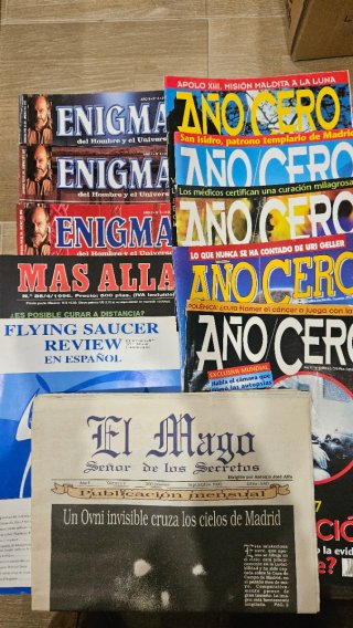 Revistas coleccion, Año 0, Enigmas y Más allá
