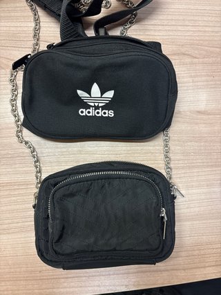 Bolso Pull&Bear y Riñonera Adidas
