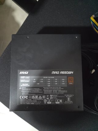 Fuente de Alimentación MSI MAG A550BN 550W