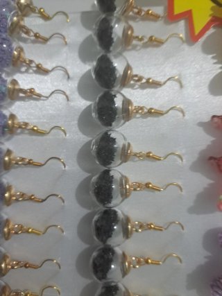 Pendientes Artesanales de Esfera