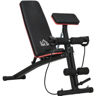 Banco de Musculación Plegable Homcom
