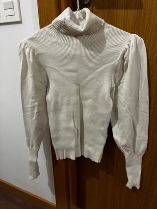 Jersey de Cuello Alto Blanco