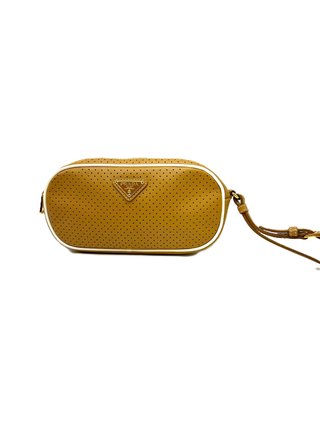 Wristlet Prada Marrón
