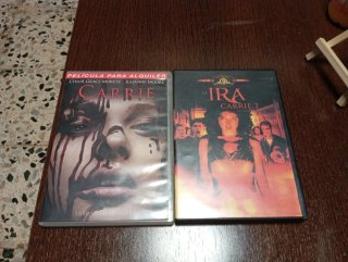 2 Películas DVD: Carrie y La Ira (Carrie 2)