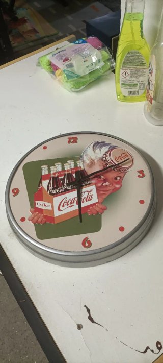 Orologio da parete vintage Coca-Cola Sprite Boy