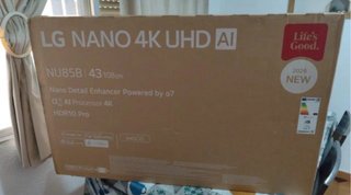 Televisión LG NANO 4K UHD AI 43 pulgadas