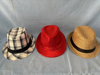 Lote de 3 Sombreros nuevos