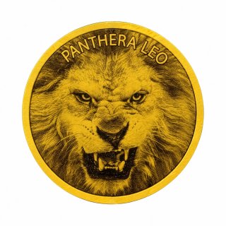 Moneda de Oro Panthera Leo
