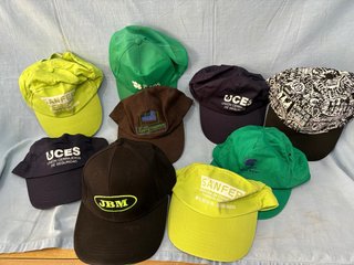 Lote de 9 Gorras nuevas