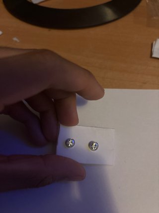 Pendientes de Imán Redondos