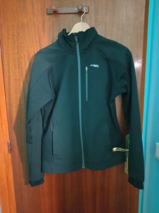 Chaqueta Térmica Columbia Negra Talla XL