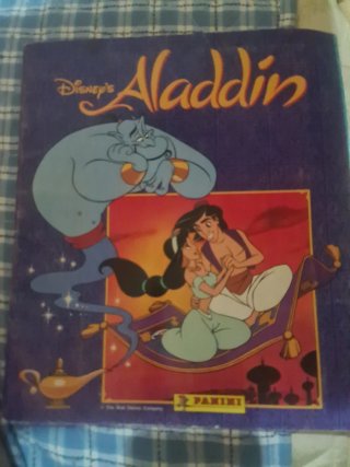 Álbum de cromos Disney Aladdin (Panini)