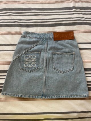 Falda vaquera Loewe