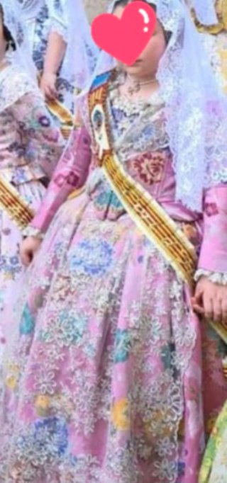 Vestido de Fallera para Niña