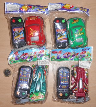 Set de 4 Coches Teledirigidos