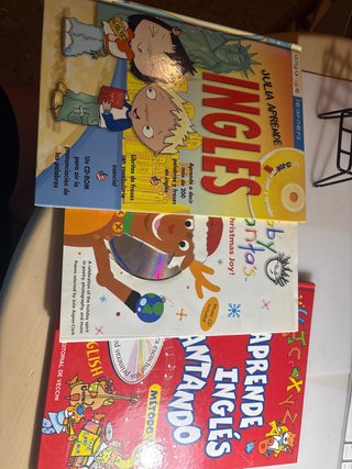 3 Libros de Inglés para Niños con CD