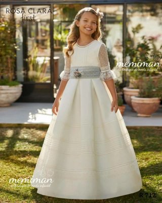 Vestido de Comunión Rosa Clará