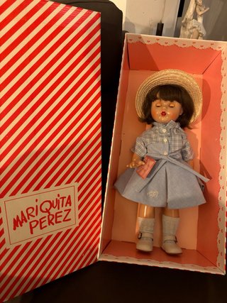 Muñeca Mariquita Pérez con caja de hace 30 años