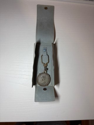 Llavero con Moneda 5 Pesetas Alfonso XIII