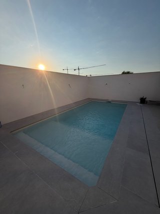 Piscina de fibra