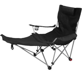 Silla Plegable de Playa con Reposapiés