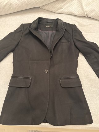 Americana Negra Massimo Dutti