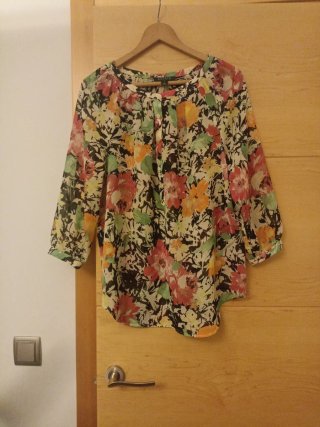 Blusa Ralph Lauren Flores Talla M
