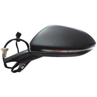 Retrovisor Izquierdo Electrico Asferico, Termico Con Intermitente 6 Pins para Volkswagen GOLF VII 2012