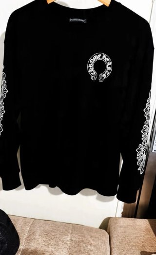 Chrome heart camiseta larga