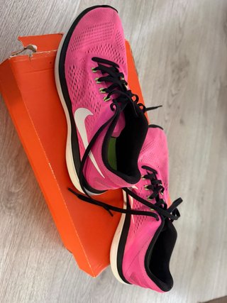 Zapatillas Nike Deportivas Rosa y Negro