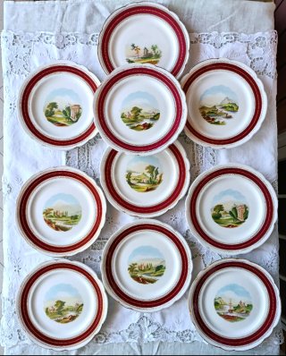 Servizio 10 piatti 1850