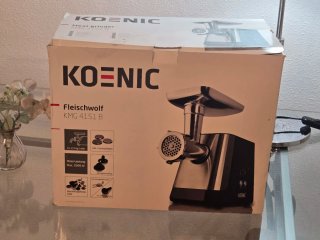 Picadora de Carne Eléctrica KOENIC KMG 4151 B
