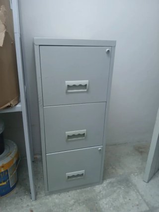 Archivador Metálico de 3 Cajones
