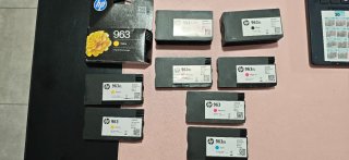 Lote de 8 Cartuchos de Tinta HP 963 y 963XL