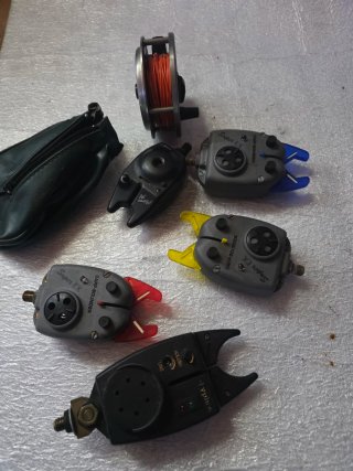 Set de 4 Alarmas de Pesca Carp Sounder