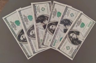 Set de 6 Billetes Conmemorativos Shakira