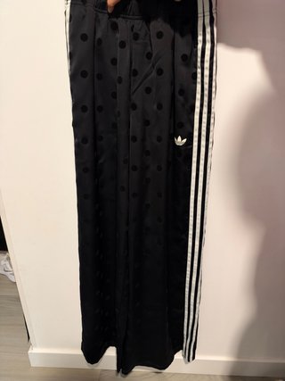 Pantalones Adidas Negros con Lunares