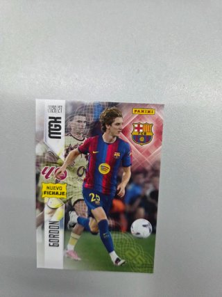 Cromo Panini Gordon FC Barcelona 2026/27