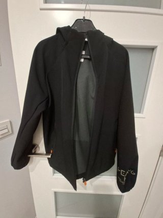 Chaqueta Cortavientos Negra con Forro 9-10 años