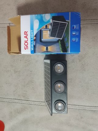 Aplique Solar de Pared