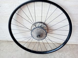 Ruota posteriore ebike 29 x30 BTT, DH, Downhill MTB