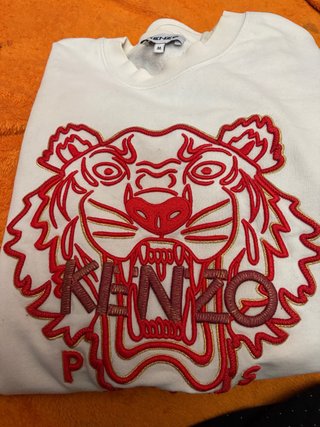 Sudadera Kenzo Blanca Talla M
